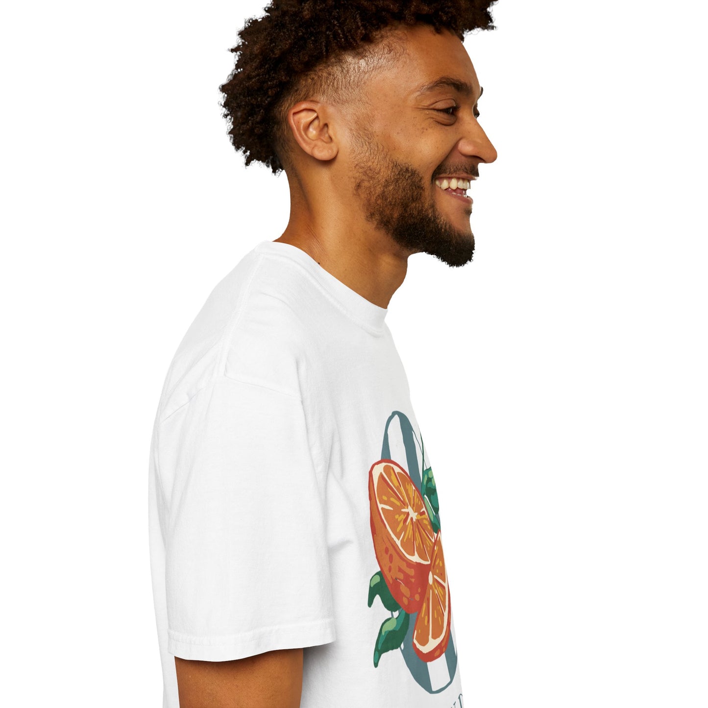 Juicy Days Unisex Garment-Dyed T-shirt, Summer Vibe Shirt, Fruit Graphic Tee, Casual Wear, Gift for Foodies