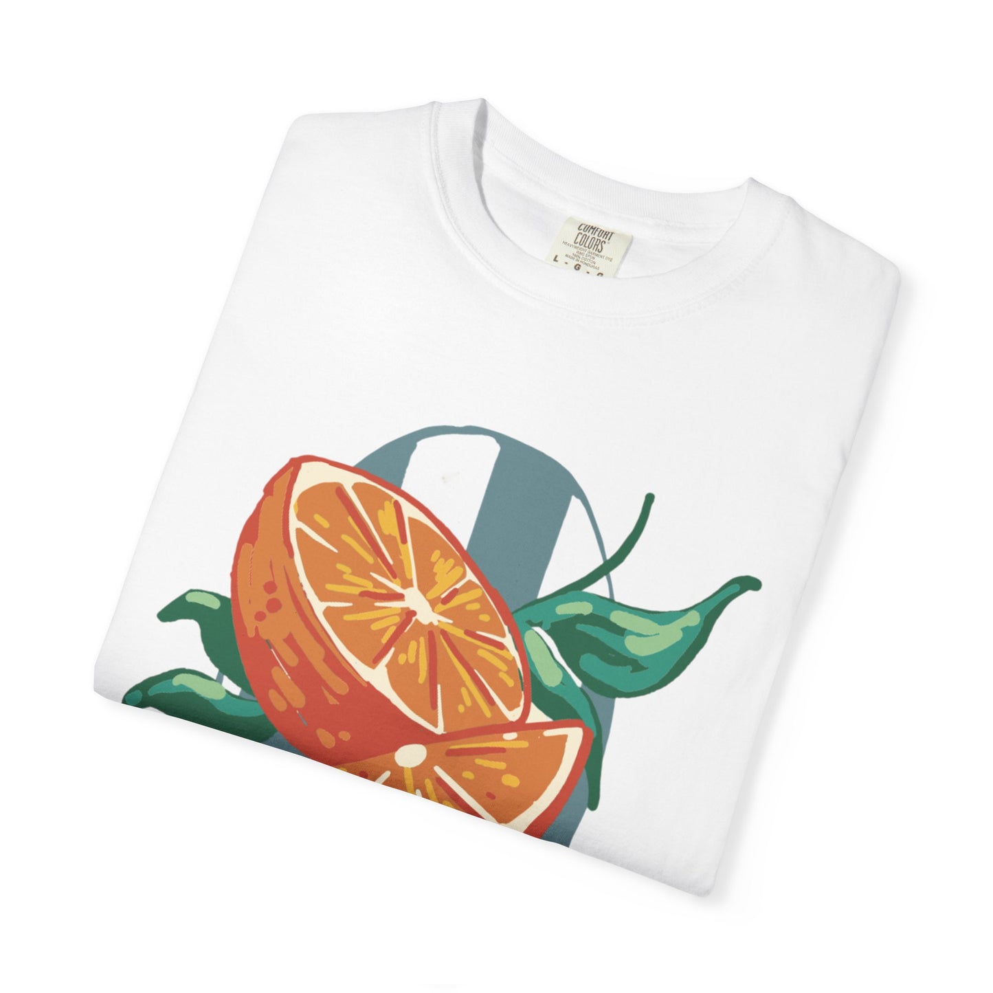 Juicy Days Unisex Garment-Dyed T-shirt, Summer Vibe Shirt, Fruit Graphic Tee, Casual Wear, Gift for Foodies
