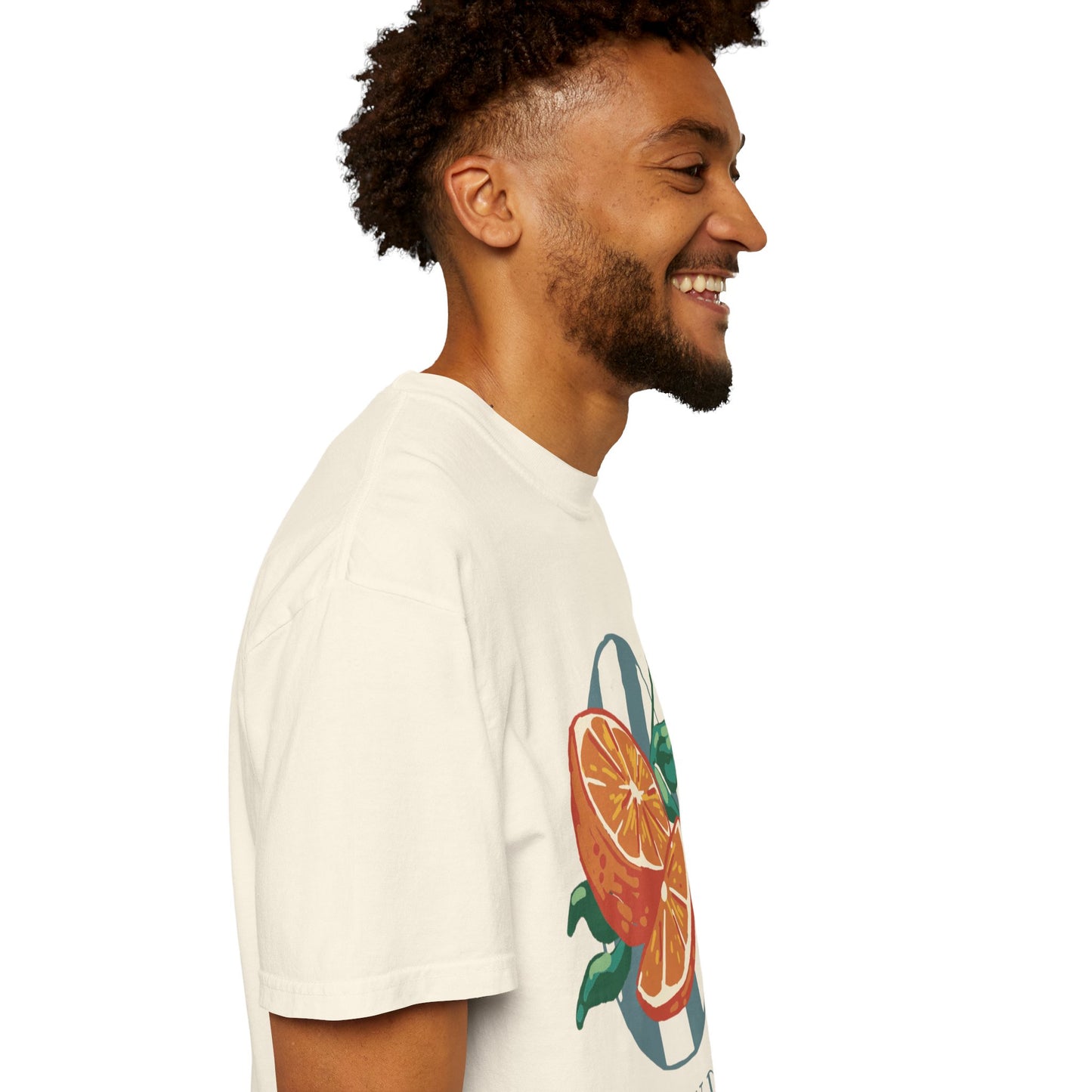 Juicy Days Unisex Garment-Dyed T-shirt, Summer Vibe Shirt, Fruit Graphic Tee, Casual Wear, Gift for Foodies