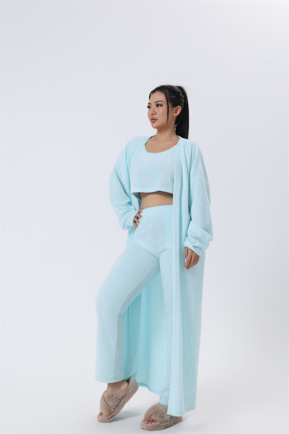Cozy Pajama , Women Winter Dress